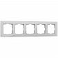 Рамка Werkel Favorit на 5 постов дымчатый W0051117 4690389160189 - фото №1