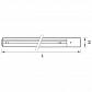 Шинопровод встраиваемый однофазный Lightstar Barra 501038 - фото №3