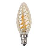 Лампочка ЭРА F-LED BTW-9W-827-E14 gold