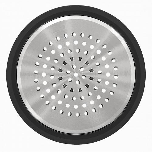 Лицевая панель ABB Sky Moon динамика cтекло чёрное 2CLA862900A1501