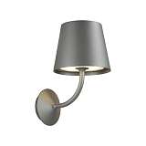 Уличный настенный светодиодный светильник Odeon Light Elin L-vision 4608/7WL