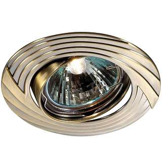 Точечные светильники бронзового цвета