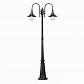 Садово-парковый светильник Ideal Lux Cima Pt2 Nero Antico 024097 - фото №1