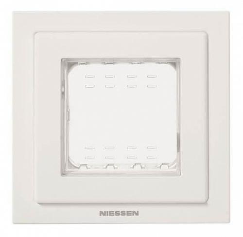 Рамка монтажная ITA 1-постовая ABB Zenit IP55 белый 2CLA327100N1101