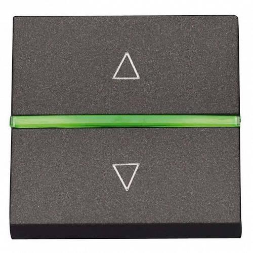 Выключатель жалюзи электронный ABB Zenit 16A 250V антрацит 2CLA226120N1801