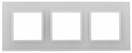 Рамка 3-постовая ЭРА Elegance 14-5103-01 Б0034506