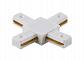 Соединитель X-образный однофазный Crystal Lux CLT 0.211 04 WH - фото №1
