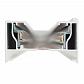 Шинопровод Denkirs DK Track Black TR1003-WH - фото №4