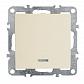 Выключатель одноклавишный Feron Stekker Эрна с подсветкой слоновая кость PSW10-9101-02 39320 - фото №1