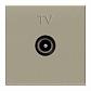 Розетка TV ABB Zenit шампань 2CLA225070N1901 - фото №1