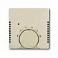 Лицевая панель ABB Basic55 терморегулятора слоновая кость 2CKA001710A3868 - фото №1