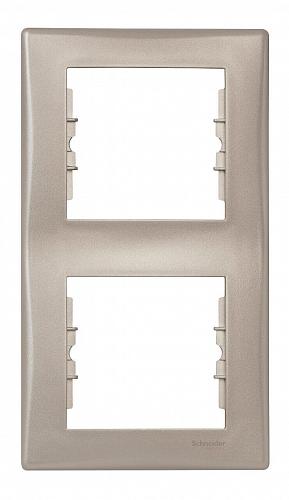 Рамка 2-постовая вертикальная Schneider Electric Sedna SDN5801168