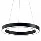 Подвесной светодиодный светильник Ideal Lux Oracle D50 Round Nero 222097 - фото №1