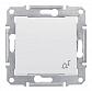Выключатель кнопочный Звонок Schneider Electric Sedna 10A 250V SDN0800121 - фото №1
