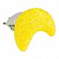 Настенный светодиодный светильник (10331) Uniel DTL-309-Месяц/Yellow/1LED/0,1W - фото №1