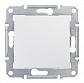 Выключатель одноклавишный Schneider Electric Sedna IP44 10A 250V SDN0100321 - фото №1