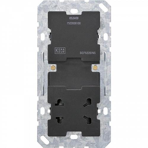 Розетка для электробритв Jung 115/230V SO7522EINS