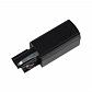 Ввод питания для шинопровода левый Uniel UBX-A02 Black 09739 - фото №1