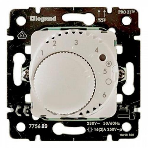 Термостат Legrand Galea Life теплых полов с НО контактом перламутр 775691