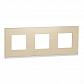 Рамка 3-постовая Schneider Electric Unica New NU600683 - фото №1