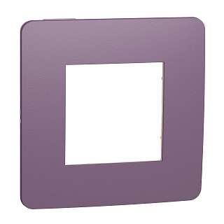 Рамки для розеток и выключателей лилового цвета