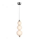Подвесной светодиодный светильник Lumina Deco Snowman LDP 6834-1 WT+CHR