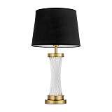 Настольная лампа Lumina Deco La Villanova LDT 302 MD+BK