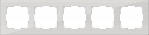 Рамка Werkel Favorit на 5 постов дымчатый WL01-Frame-05 4690389061349