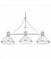 Подвесная люстра Lumina Deco Ettore LDP 710-3 WT+CHR - фото №3