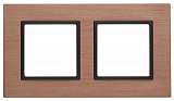 Рамка 2-постовая ЭРА Elegance 14-5202-14 Б0034550
