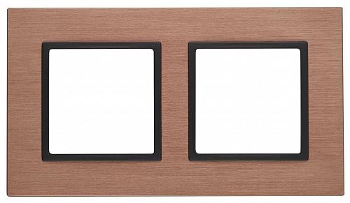 Рамка 2-постовая ЭРА Elegance 14-5202-14 Б0034550