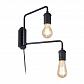Бра Ideal Lux Triumph AP2 Nero 242385 - фото №1