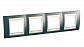 Рамка 4-постовая Schneider Electric Unica Хамелеон MGU6.008.524 - фото №1