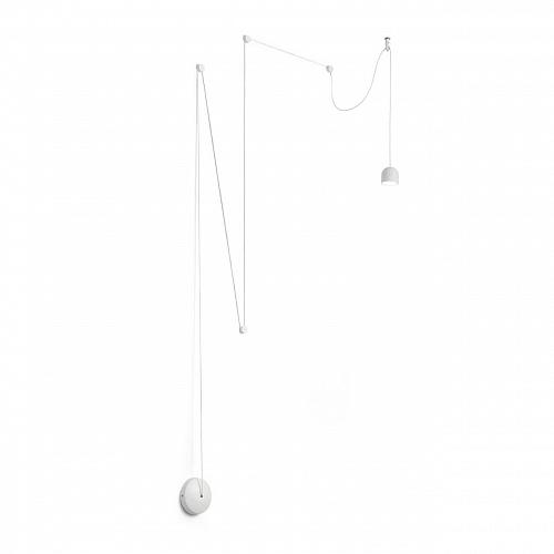 Подвесной светодиодный светильник Ideal Lux Tall SP1 Small Bianco 196794