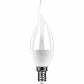Лампа светодиодная Feron E14 7W 4000K Свеча на ветру Матовая LB-97 25761 - фото №2