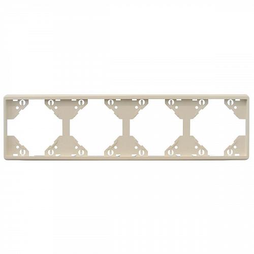 Рамка 4-модульная Efapel Apolo 5000 Standard бежевый 50941 TMF