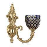 Бра Bohemia Ivele 7109B15/1/210 G P1 U Amber-Blue/H-1J