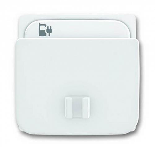 Лицевая панель ABB Basic55 блока питания micro USB альпийский белый 2CKA006400A0011