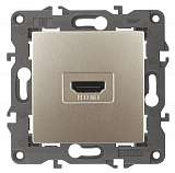Розетка HDMI ЭРА Elegance 14-3114-04 Б0034335