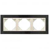Рамка 3-постовая Efapel Logus 90 Petra натуральный гранит/жемчуг 90930 TGP