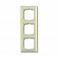 Рамка 3-постовая ABB Basic55 слоновая кость 2CKA001725A1486 - фото №1