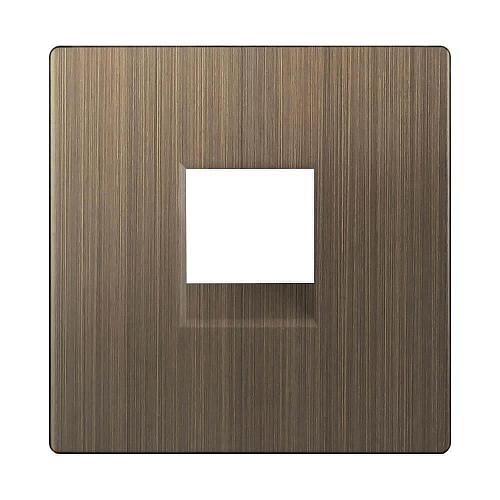 Накладка Werkel для RJ45 и RJ11 бронзовая WL12-RJ-CP 4690389100475