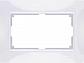 Рамка Werkel Snabb для двойной розетки белый basic WL03-Frame-01-DBL-white 4690389117008 - фото №1
