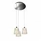Подвесная светодиодная люстра iLedex Flora WD8007-3 CR - фото №3