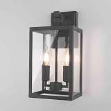 Уличный настенный светильник Elektrostandard Candle 35150/D темно-серый a058478