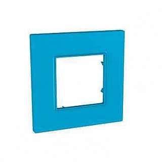 Рамки для розеток и выключателей голубого цвета