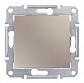Выключатель кнопочный Schneider Electric Sedna с/у 10A 250V SDN0420168 - фото №1