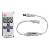 Мини-диммер для монохромной светодиодной ленты Apeyron с пультом 12/24V 04-10