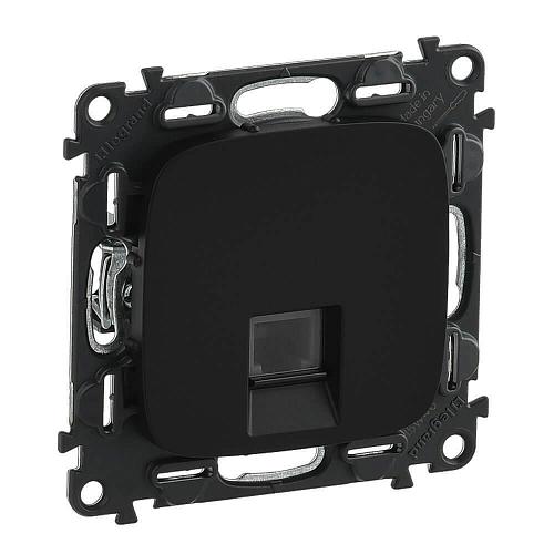 Информационная розетка RJ45 Legrand Valena Allure антрацит 753948