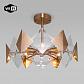 Потолочная люстра Eurosvet Origami 60121/6 латунь Smart - фото №1
